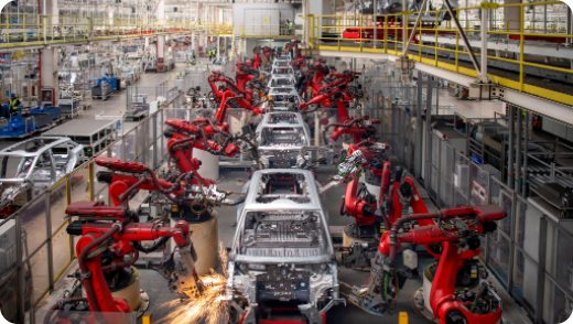 application in automotive industry